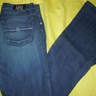 Womens Juniors Rock & Republic dark wash blue denim Boot Cut jeans size 26