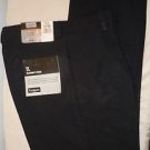 Mens Haggar Black Label Travelers Linen relaxed pleated cuffed size 32x30 NWT
