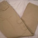 Boys Arizona Jeans Beige Cargo Pants Size 18 REG NWOT