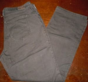 Womens Lee Relaxed Fit Straight Leg @ the waist brown jeans size 14 Medium