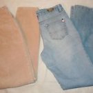 Lot of Girls South Pole boot cut jeans Old Navy the Rock Star beige skinny pants