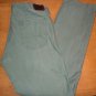 Mens Dockers Army Green Straight Fit Jeans Pants size 36