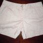 Ann Taylor Loft peach/cream shorts size 2