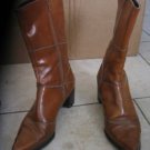 Womens Colin Stuart brown leather boots size 7.5
