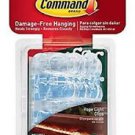 Command 17301CLRAW-ES Outdoor Rope Light Clips with 12-Clips and 16-Strips