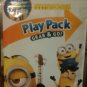 MINIONS PLAY PACK GRAB & GO 4 Crayons 25 Stickers 24 Page Fun Size Coloring Book