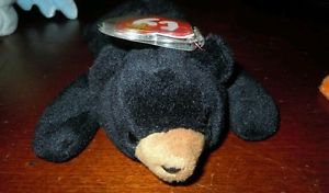 TY Beanie Babies Blackie the Bear (4011) 1994