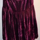 Saks Fifth Avenue rayon/silk burgundy purple skirt size 2