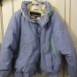Womens Cornice blue white down snowboarding ski winter snow jacket size L