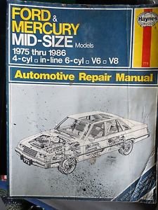 Haynes Ford Taurus & Mercury Sable Automotive Repair Manual 1986 thru 1992 #773