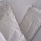 Juniors PSJ Picassa Style Jean Off White Corduroy Boot Cut Pants Size S 26"