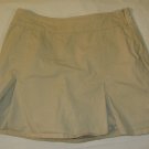 Womens Sonoma Life & Style Beige Skort Size 10