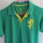 Mens Green Polo Shirt Size Small