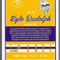 2016 Kyle Rudolph Football #174 Vikings Press Proofs blue Donruss tight end
