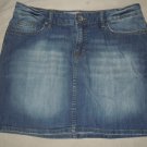 Womens H&M Denim Jean Mini Skirt Size 10/40