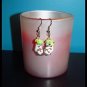 Cute White Skates Pierced Earrings Winter/Holiday NEW