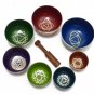 Chakra Healing Tibetan Singing Bowl Sets 7 Sets of Meditation Bowls From Nepal