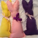 Cute stuffed bunnies 3 pieces