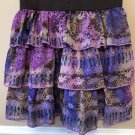 I.N.girl ruffle skirt size M purple