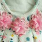 Sweet Floral Baby Romper (6-9 M)