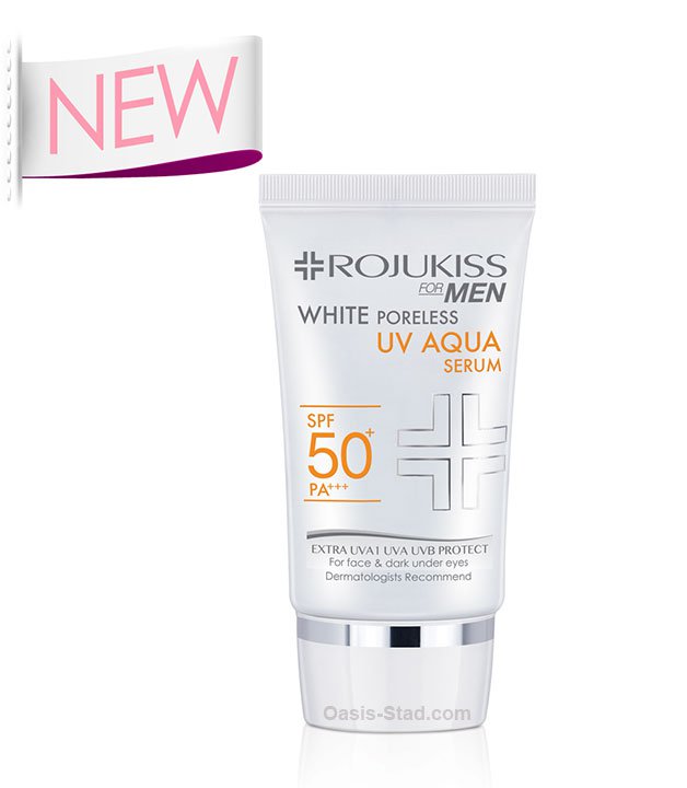 Rojukiss White Poreless UV Aqua Serum SPF 50+ PA+++ (For Men)