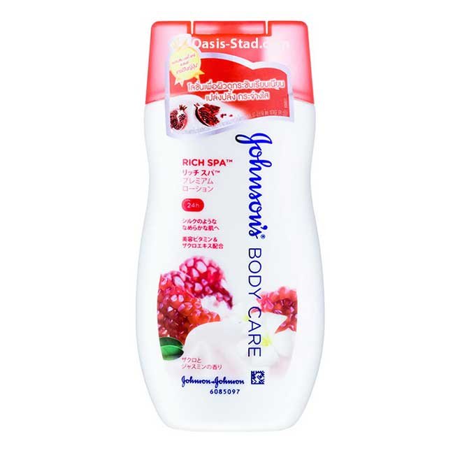 Johnson & Johnson Body Care Rich Spa Pomegranate Lotion