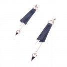 The new creative ladies folk style geometric pendant earrings