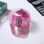 Cat ear, children net cap, summer boys and girls, sun visor, baseball cap, new Sequin cap