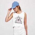 2017 summer ladies T-shirts, sleeveless tops, European and American t-shirts