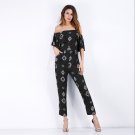 Big size leisure pants, chiffon female trumpet, Europe and America sexy trousers, casual pants