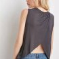 Summer lady - back down vest loose sleeveless coat color
