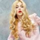 synthetic hair lace frontal wigs