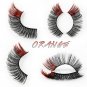 5 Pairs Colored Lashes 3D Dramatic Color Fake Eyelash Extension Fluffy Soft Colorful Faux Cils