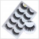 F810 factory wholesale price 5 pairs Eye Lashes Natural false Eyelashes 5 pairs 3D mink eyelashes