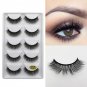 G808 wholesale 6d faux mink eyelash custom label cruelty free vegan lashes 6d silk eyelashes