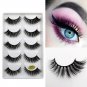 G808 wholesale 6d faux mink eyelash custom label cruelty free vegan lashes 6d silk eyelashes