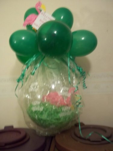 Birthday Green Balloon