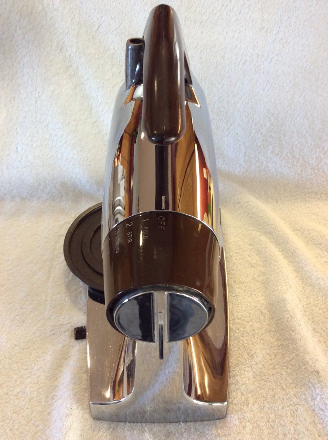 Vintage Sunbeam Mixmaster Mixer Chrome MCM 1960s Kitchen Small Appliance