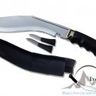 10"blade service gripper kukri-khukuri,gurkha knife,knives,handmade knife