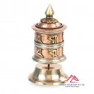 4" Table TOP Tibetan Spritual Prayer Wheel "Om Mani Padme Hum" Hand Crafted in Nepal