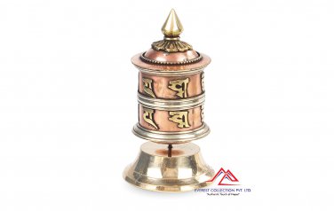 4" Table TOP Tibetan Spritual Prayer Wheel "Om Mani Padme Hum" Hand Crafted in Nepal