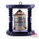 Beautiful Tibetan Hand Made Wall Hanging Prayer Wheel-Wheel-8 Auspicious symbols