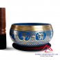 5"Tibetan Buddhist Singing-Color singing bowl, om mani padme hum mantra
