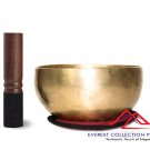 6" Superb B Crown Chakra Old Tibetan Singing Bowl, Meditation bowls,Hand beaten singing bowl