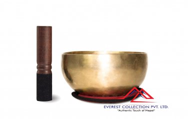 6" Superb B Crown Chakra Old Tibetan Singing Bowl, Meditation bowls,Hand beaten singing bowl