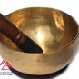 6" Superb B Crown Chakra Old Tibetan Singing Bowl, Meditation bowls,Hand beaten singing bowl