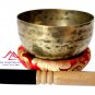 Hand Hammered Tibetan Meditation Singing Bowl 6 Inches - Thadobati signign bowl