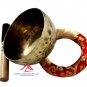 Hand Hammered Tibetan Meditation Singing Bowl 6 Inches - Thadobati signign bowl