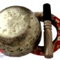Hand Hammered Tibetan Meditation Singing Bowl 6 Inches - Thadobati signign bowl