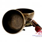7"Flower of life singing bowl-Meditation bowl-Healing singing bowl,Sinigng bowl from Nepal